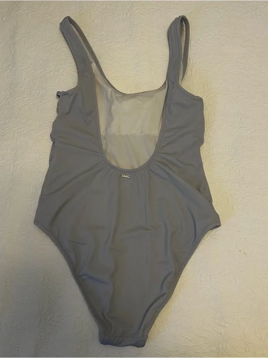 PINK Victoria's Secret Lavender Clamshell One-Piece - Picture 2 of 3